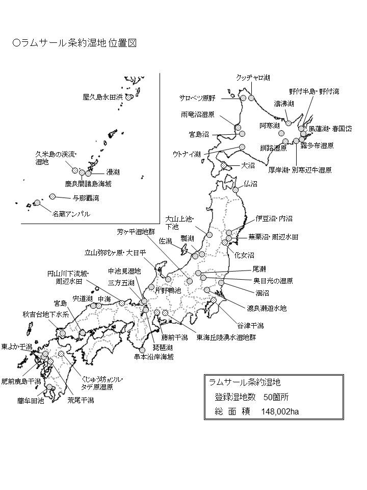 日本のラムサール条約登録湿地