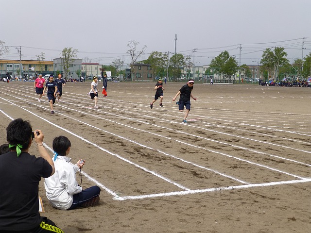 体育大会のようす