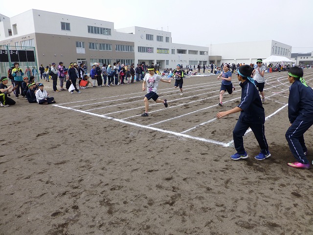 体育大会のようす