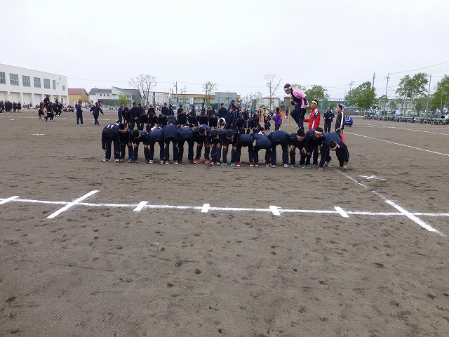体育大会のようす