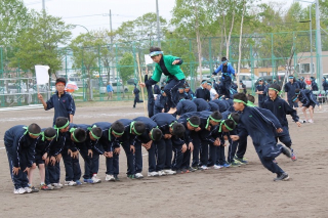 体育大会のようす