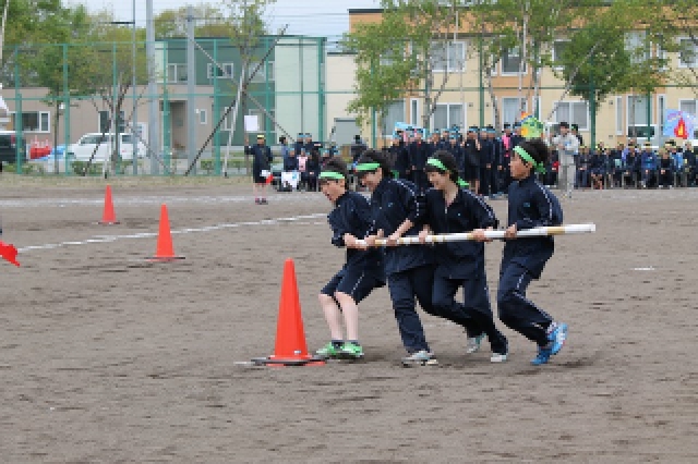 体育大会のようす