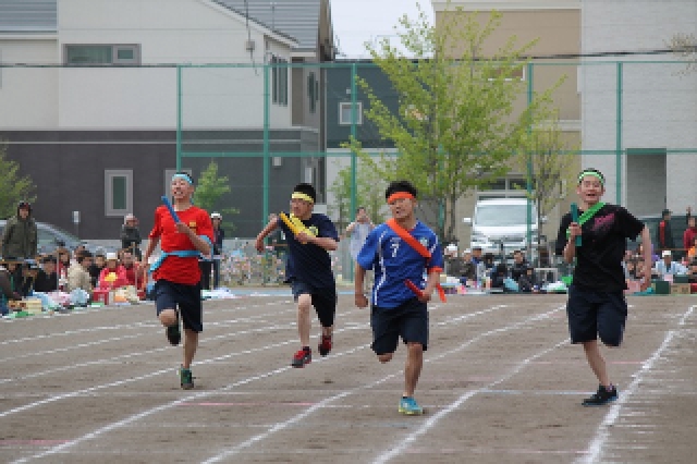 体育大会のようす