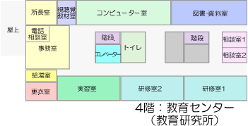 4階案内図(教育センター)