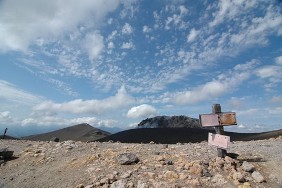 外輪山取付の風景