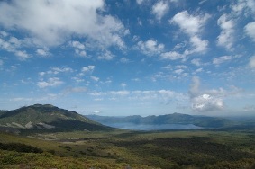 見晴台から支笏湖の眺め　その2