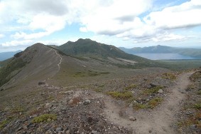 932m峰コースと東山コースとの分岐点に到着