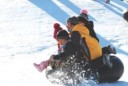 ちびっ子すべり台・雪山