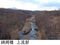 錦岡橋上流部