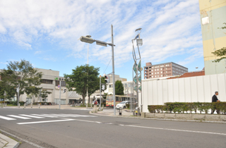 駅前本通からＪＲ苫小牧駅