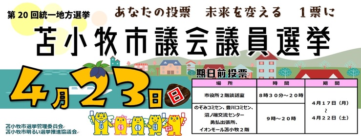 第20回地方統一選挙
