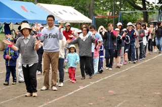 写真：樽前連合運動会　苫小牧おどり