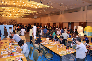 紙フェスティバル　会場の様子