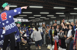 市場感謝祭の写真